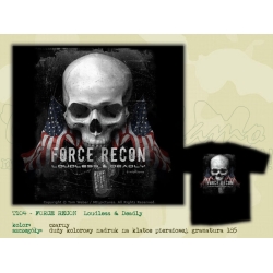 MILpictures T-Shirt FORCE RECON - Loudles & Deadly