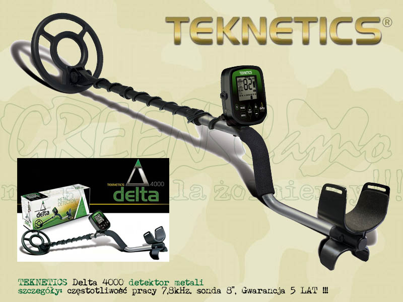 Delta 4000 8" GWP detektor / wykrywacz metali