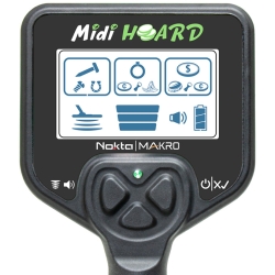 Nokta Midi Hoard panel ekran wyświetlacz