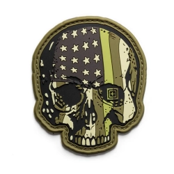 5.11 narzepka Patriot Skull Patch OD Green