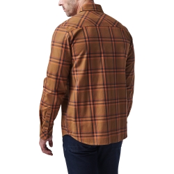 5.11 Tactical koszula GUNNER PLAID L/S Roasted Barley Plaid