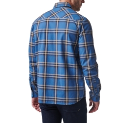 5.11 Tactical koszula GUNNER PLAID L/S Cobalt Blue Plaid