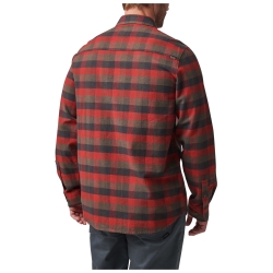 5.11 Tactical koszula LESTER L/S SHIRT Red Bourbon Plaid