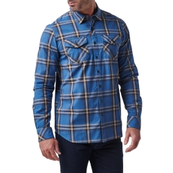 5.11 Tactical koszula GUNNER PLAID L/S Cobalt Blue Plaid