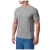 5.11 T-Shirt NO MERCY PT-R Short Sleeve Top Overcast Grey