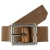 5.11 pasek Reversible Belt Military Brown 36