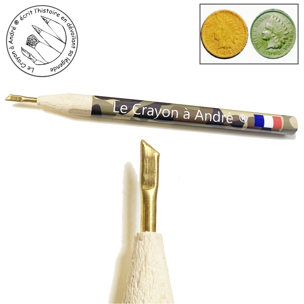 Le Crayon a Andre ołówek skalpel