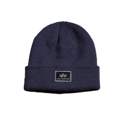 Czapka ALPHA INDUSTRIES X-FIT Beanie Replica Blue