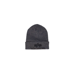 Czapka ALPHA INDUSTRIES 3D BEANIE Chorcoal Heather