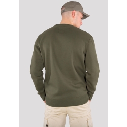 Bluza ALPHA INDUSTRIES Basic Sweater Dark Green