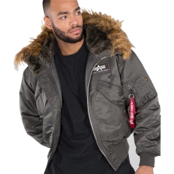 Kurtka ALPHA INDUSTRIES 45P Hooded-RGY