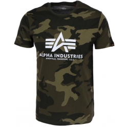 Alpha Industries T-Shirt Basic T Camo Olive