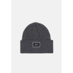 Czapka ALPHA INDUSTRIES X-FIT Beanie Charcoal Heather