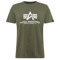 Alpha Industries T-ShIrt Basic T Dark Olive
