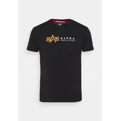 Alpha Industries T-Shirt Label T Black
