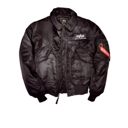 Kurtka ALPHA INDUSTRIES CWU-45 Czarna