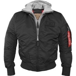 Kurtka ALPHA INDUSTRIES MA-1 D-Tec Czarna