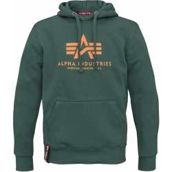 Bluza ALPHA INDUSTRIES Basic Hoody Dark Petrol