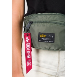 ALPHA Industries nerka Crew Waist Bag Sage Green