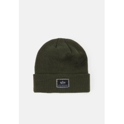 Czapka ALPHA INDUSTRIES X-FIT Beanie Dark Green