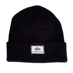 Czapka ALPHA INDUSTRIES X-FIT Beanie Black