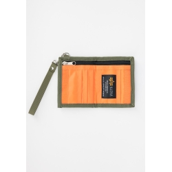 ALPHA INDUSTRIES portfel Utility Wallet Sage Green