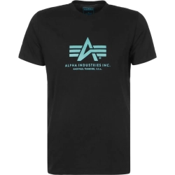 Alpha Industries T-Shirt Basic T Black/Blue