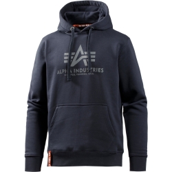 Bluza ALPHA INDUSTRIES Basic Hoody Replica Blue