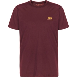 Alpha Industries T-Shirt Basic T Small Logo Burgundy