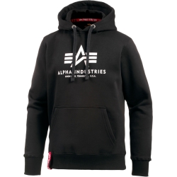 Bluza ALPHA INDUSTRIES Basic Hoody Black