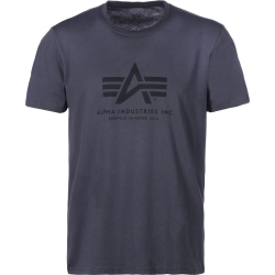 Alpha Industries T-Shirt Basic T Grey/Black