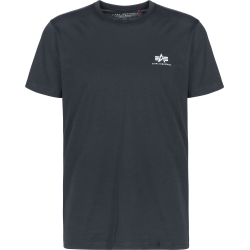 Alpha Industries T-Shirt Basic Small Logo Navy
