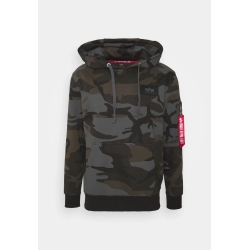 Bluza ALPHA INDUSTRIES Back Print Hoody Black Camo