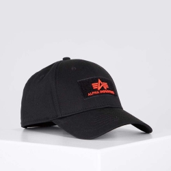 Czapka ALPHA INDUSTRIES VLC II Cap Black/Red