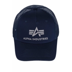 Czapka ALPHA INDUSTRIES Basic Trucker Cap Replica Blue