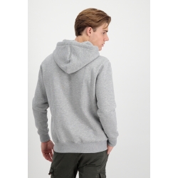 Bluza ALPHA INDUSTRIES Basic Hoody Grey Heather