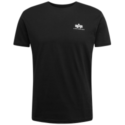 Alpha Industries T-shirt Backprint T Black
