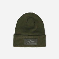 Czapka ALPHA INDUSTRIES VLC Beanie Dark Green