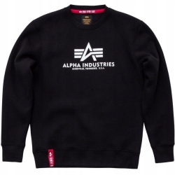 Bluza ALPHA INDUSTRIES Basic Sweater Black