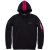 Bluza ALPHA INDUSTRIES Red Stripe Hoody Black