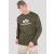 Bluza ALPHA INDUSTRIES Basic Sweater Dark Green