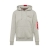 Bluza ALPHA INDUSTRIES Red Stripe Hoody Grey Heatrow