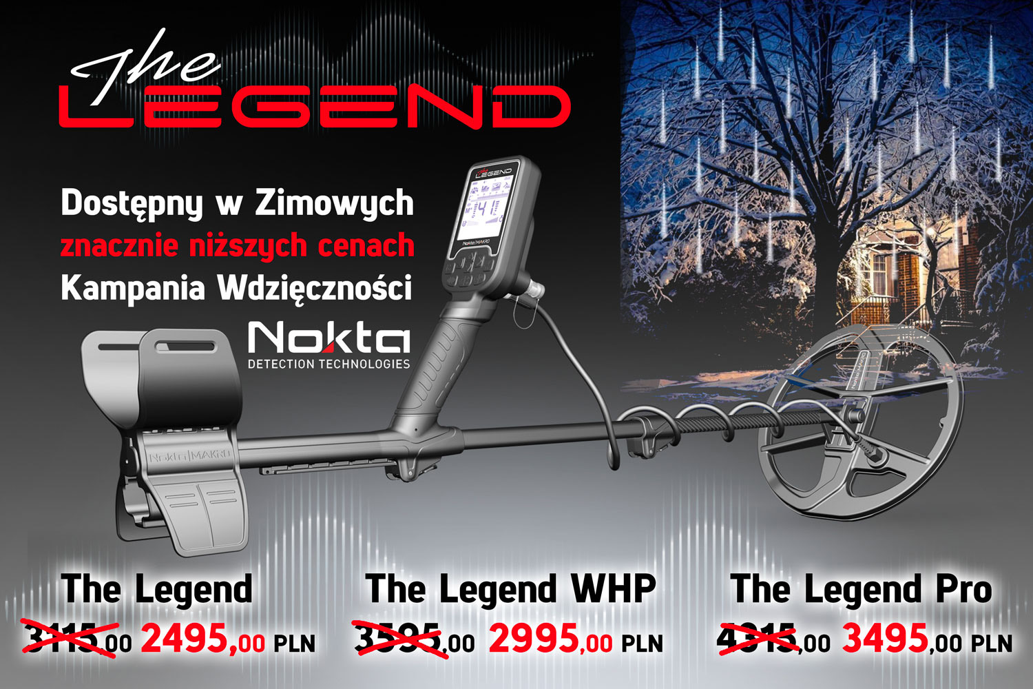 Nokta Kampania Wdzięczności The Legend niższe zimowe ceny 2022!!