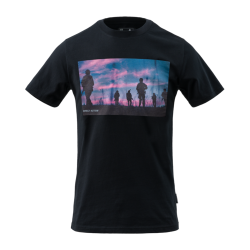 Direct Action T-shirt DA Sunset - Black
