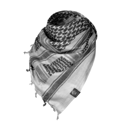 HELIKON Tex. chusta Arafatka czarno biała - Shemagh Black White