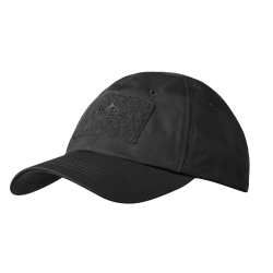 Czapka Baseball - PolyCotton Ripstop - Czarna