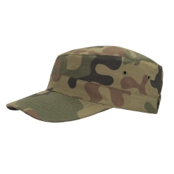 Czapka COMBAT - PolyCotton Ripstop - PL Woodland