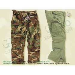 HELIKON Tex. spodnie SFU NT Special Forces Uniform Nyco Twill Woodland Camo