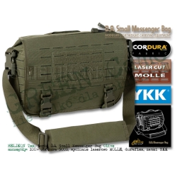 DIRECT ACTION torba na ramię Messenger Bag® Small - Cordura® - Olive Green