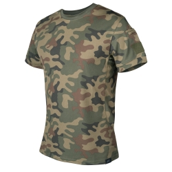 HELIKON-Tex TACTICAL T-Shirt - TopCool - PL Woodland